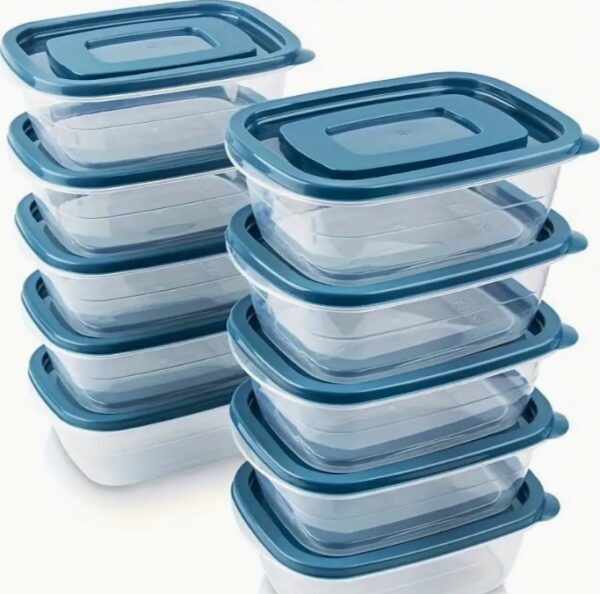 SET RECIPIENTES DE PLASTICO REUTILIZABLE